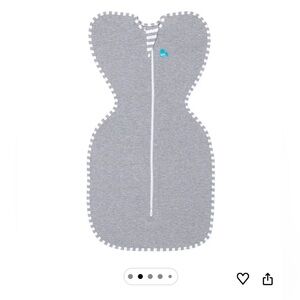 Love to Dream Gray Baby Swaddle